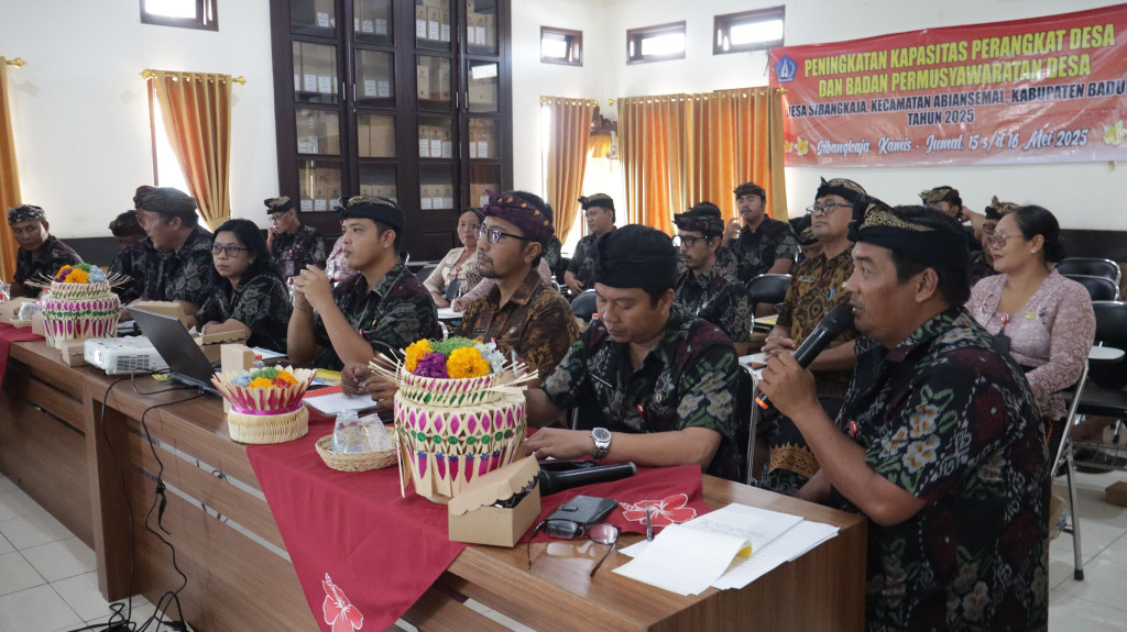 Peningkatan Kapasitas Perangkat Desa dan BPD Desa Sibangkaja